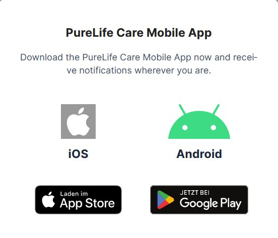 PureLife Care Mobile App Download