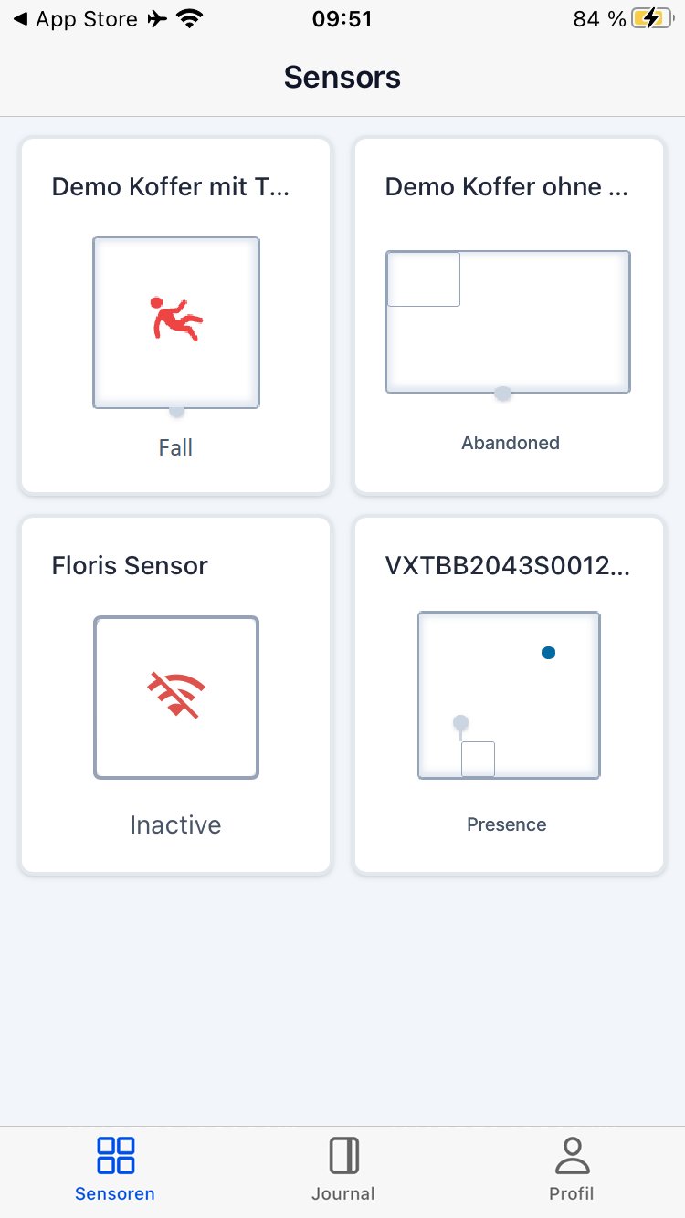 Übersicht in der App