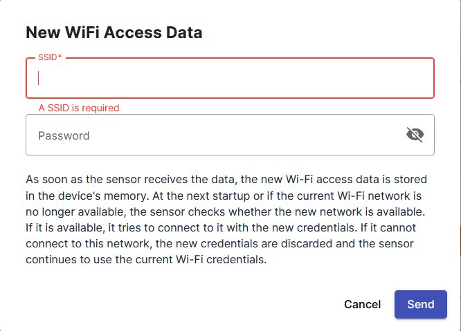 Example for changing WiFi access point