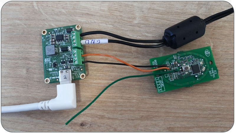 Wiring a transmitter