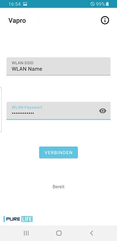 Mit dem WLAN verbinden