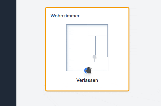 Animation of the rotation of a tile